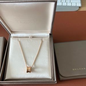BVLGARI B.zero1 18K Rose Gold Necklace